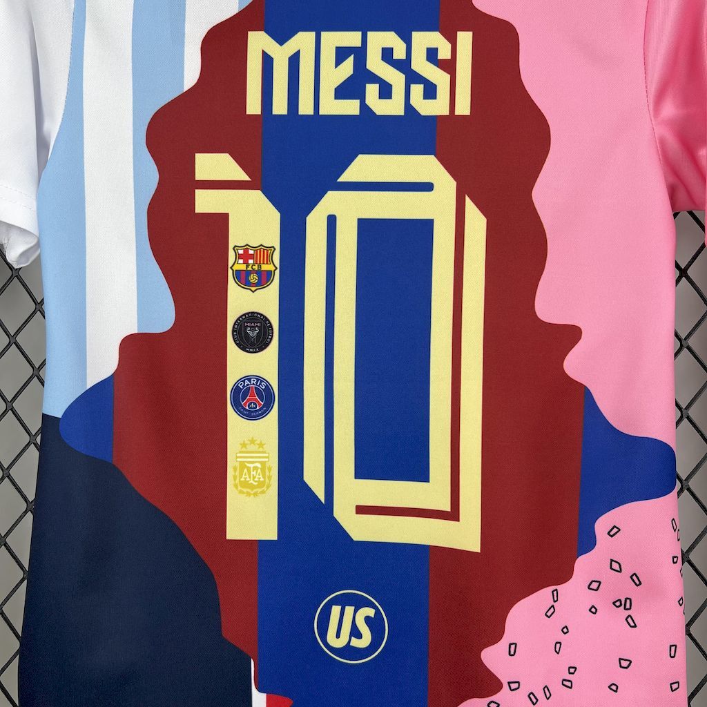 Lionel Andrés Messi Cuccitini 2025-26 all club mix Kids Kit S-XXL