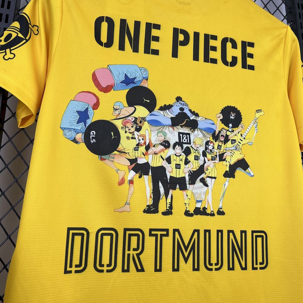 Borussia Dortmund 2025-26 ONE PIECE Collaboration Edition Football Jer S-XXL
