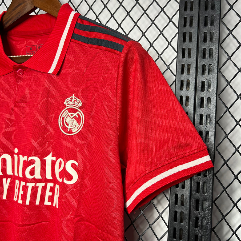 Real Madrid 2024-25 Red Jersey S-XXL