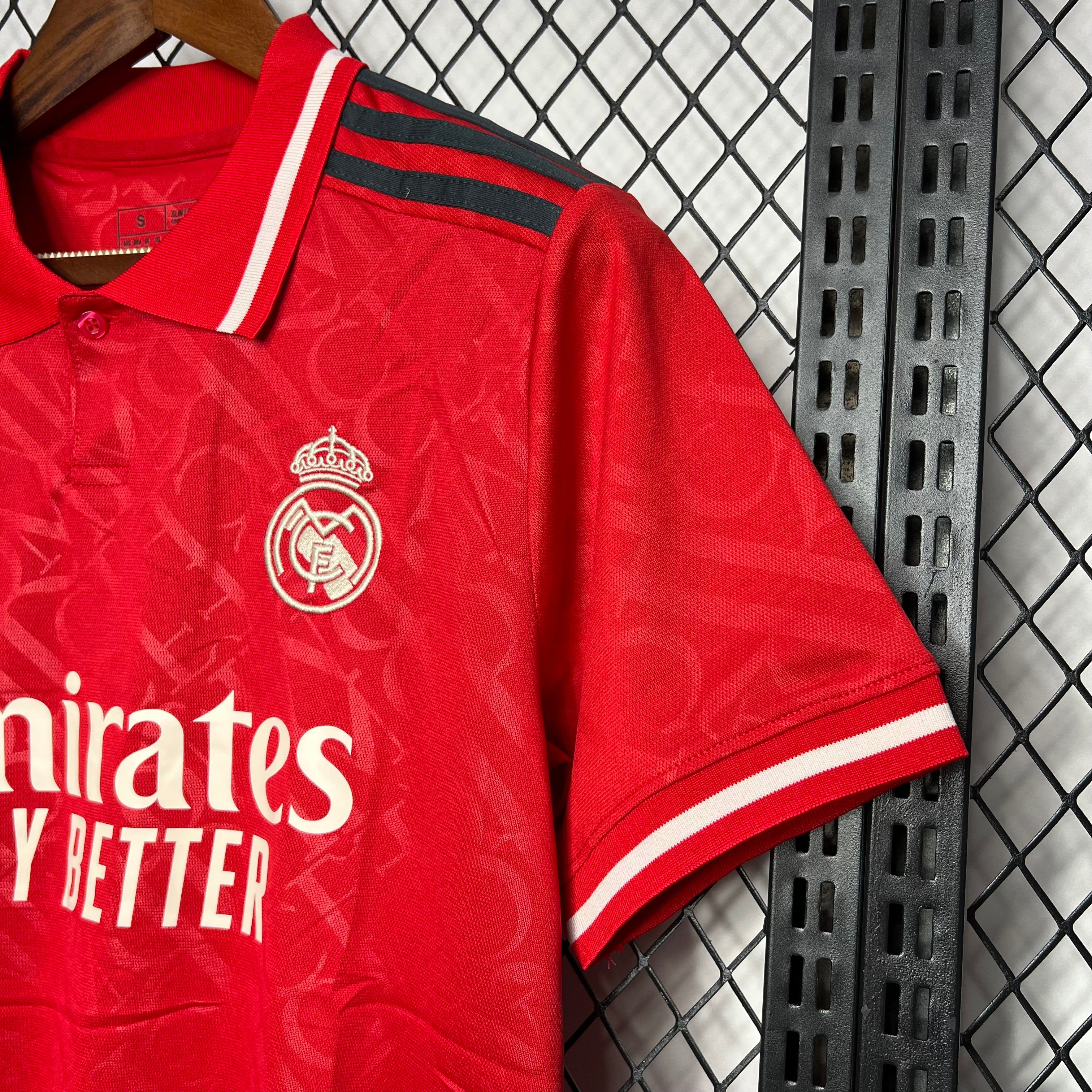 Real Madrid 2024-25 Red Jersey S-XXL