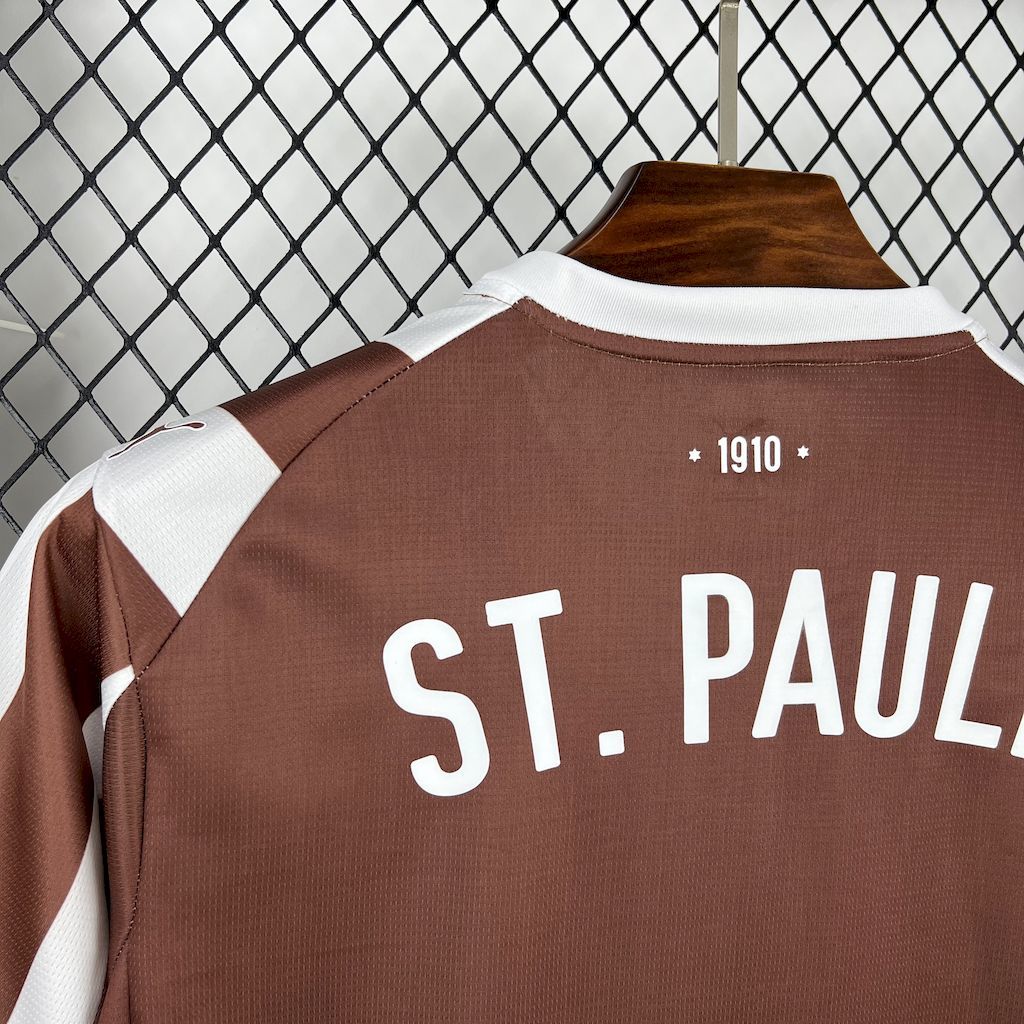FC St. Pauli 2025-26 Home Football Jersey S-XXL