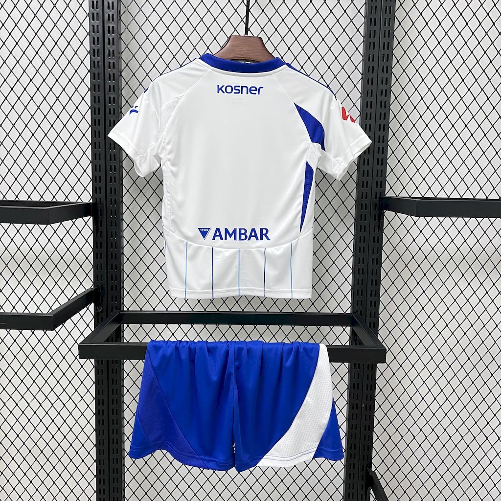 Real Zaragoza 24-25 Home Kids Kit S-XXL