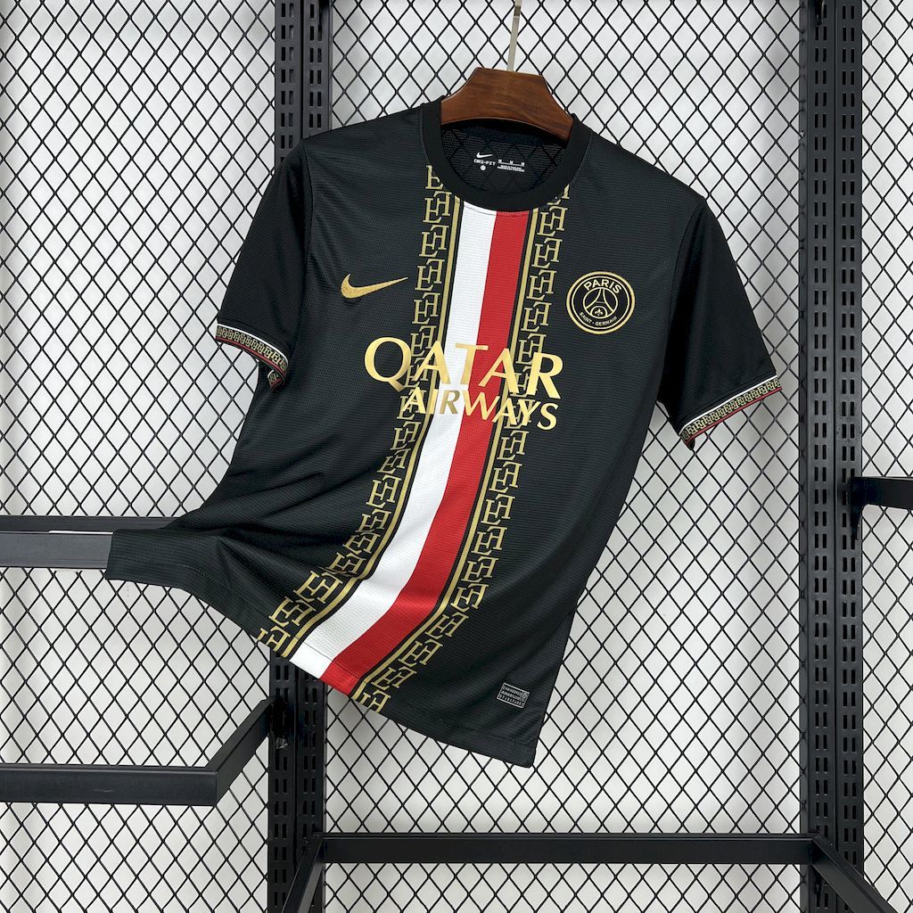 PSG 25-26 Black and Gold Edition Football jersey S-XXL