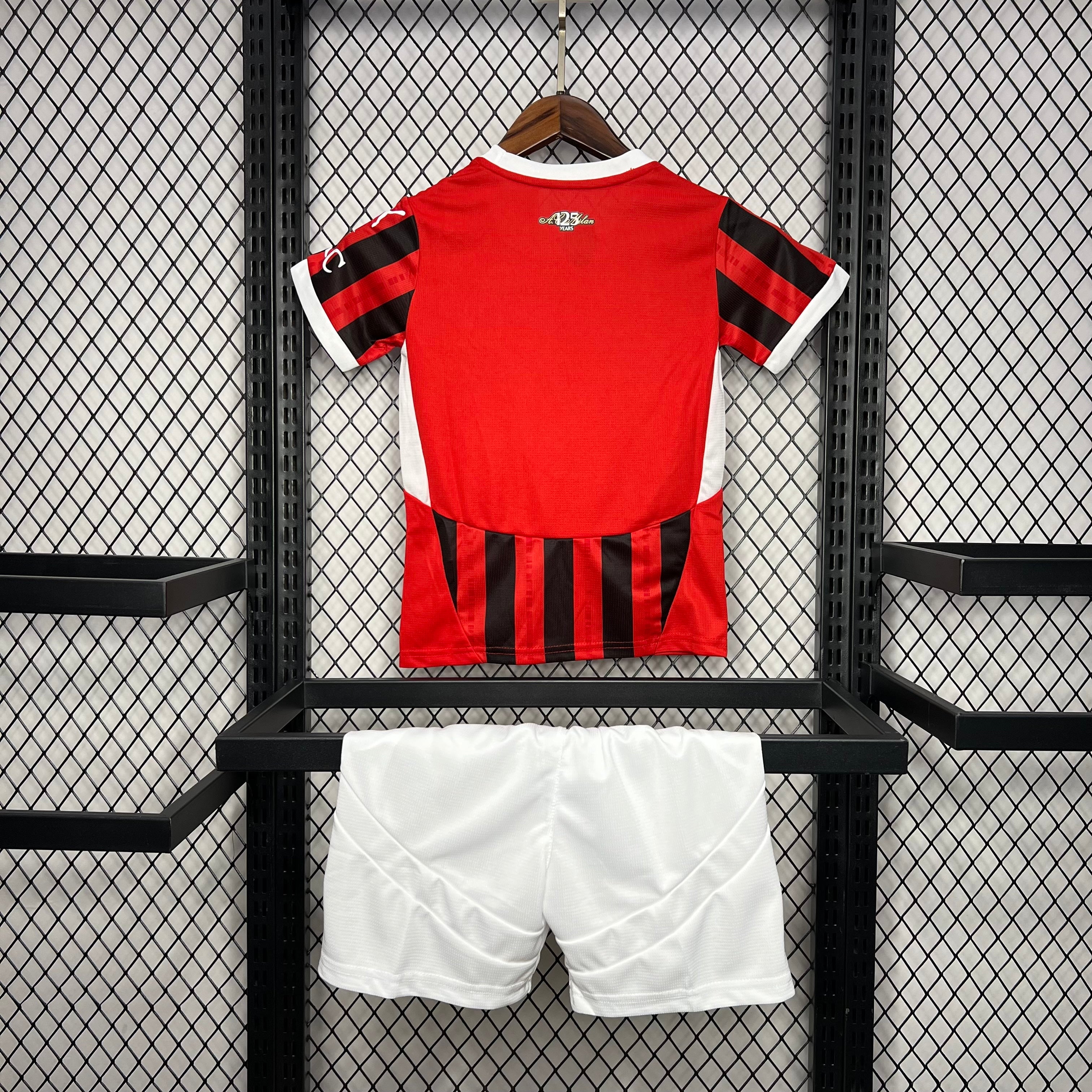 AC Milan 2024-25 Home Kids Kit S-XXL