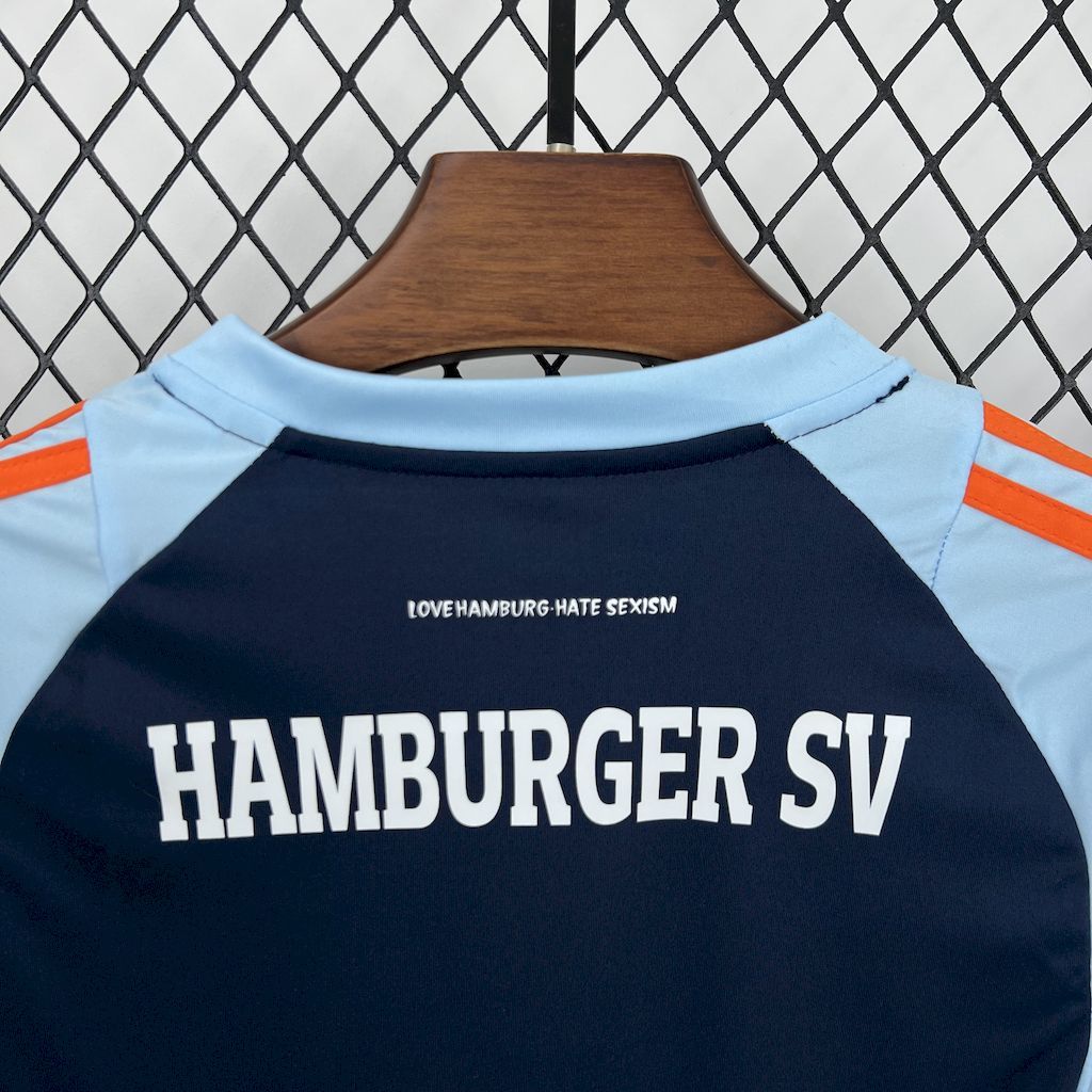 Hamburger SV 2024-25 Pre-Match Special Shirt Kids Kit S-XXL
