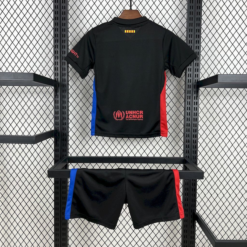 Barcelona 2024-25 Away Travis Scott Edition Kids Kit S-XXL