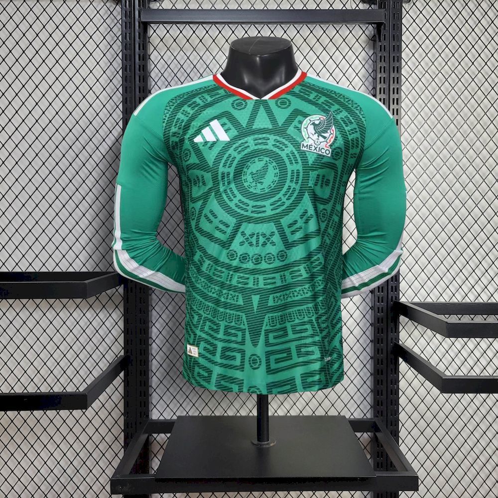 Mexico 2026 - World Cup Home Long Sleeve (Player Version)