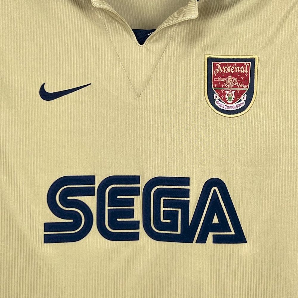 Arsenal 01-02 Away Long Sleeves Retro Jersey