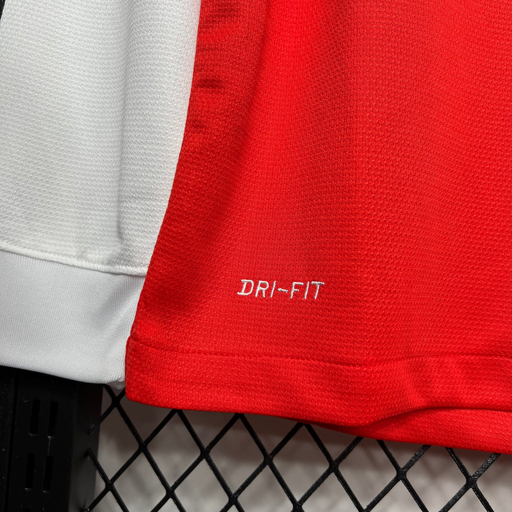 Arsenal 2012-13 Home Long Sleeves Retro Jersey