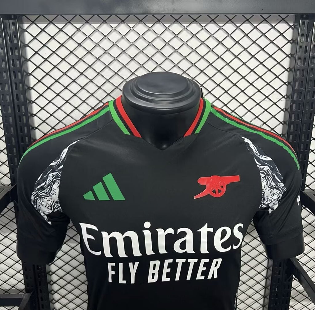 Arsenal 2024-25 Away Jersey Player Version