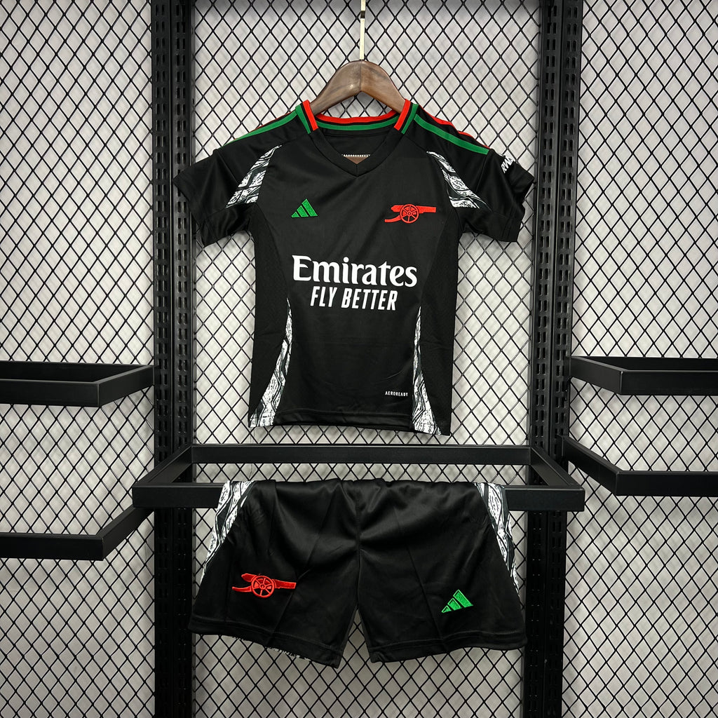 Arsenal 2024-25 Away Kids Kit