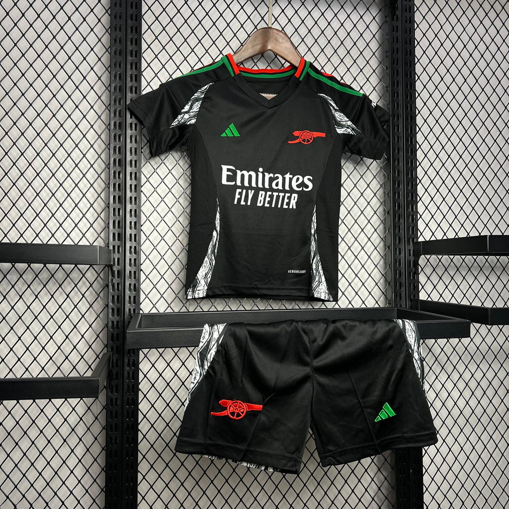 Arsenal 2024-25 Away Kids Kit