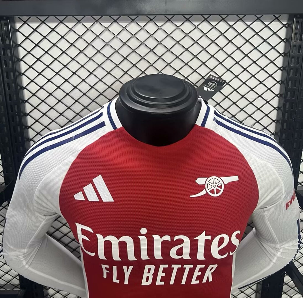 Arsenal 2024-25 Home Long Sleeves Jersey Player Version