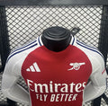 Arsenal 2024-25 Home Long Sleeves Jersey Player Version