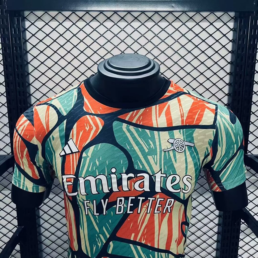 Arsenal 2024-25 Pre-Match Training Jersey Player Version
