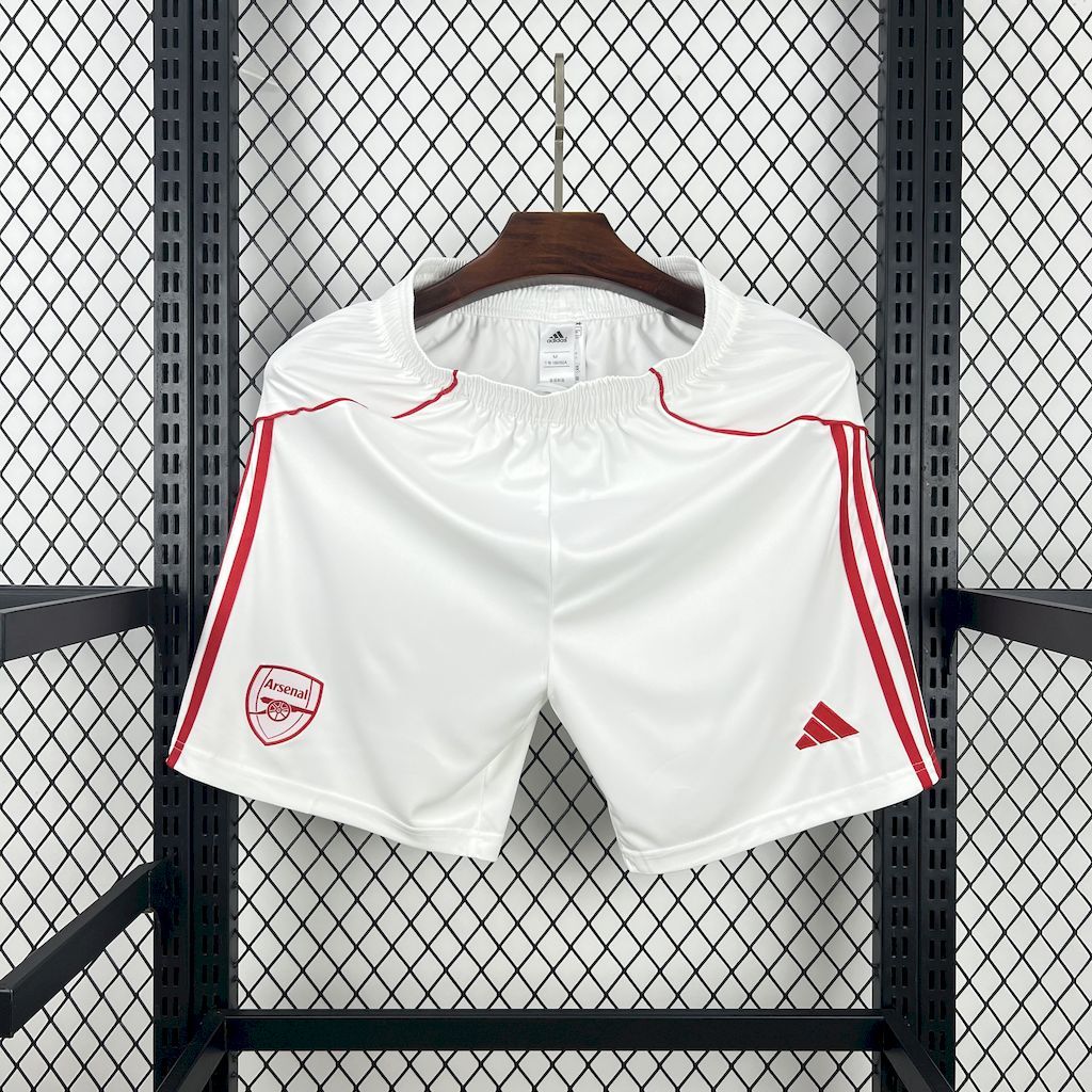 Arsenal 2025-26 Home Shorts