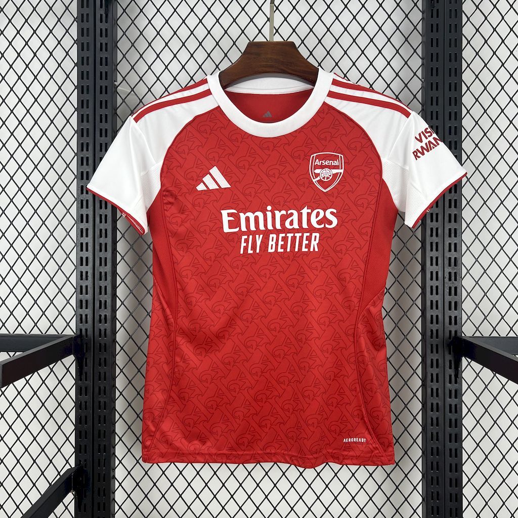 Arsenal 2025-26 Home Women's Football Jersey