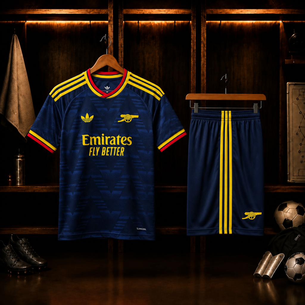 Arsenal 2026-27 Away Kids Kit