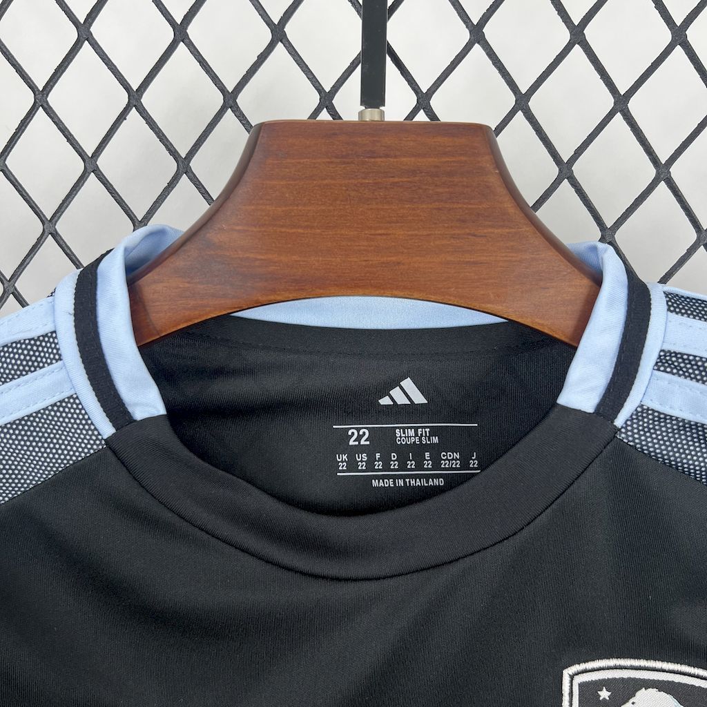 Aston Villa 2025-26 Away Kids Kit