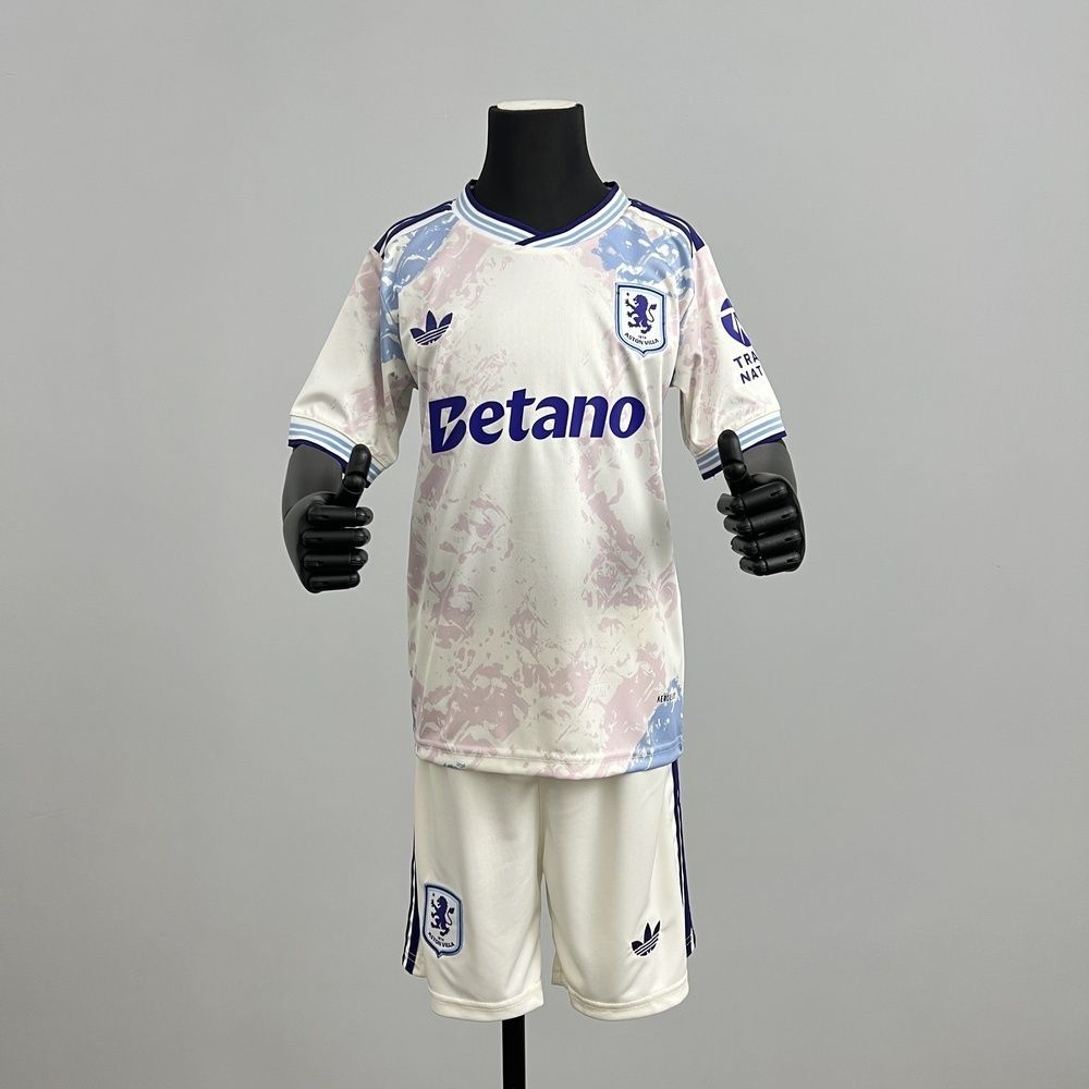 Aston Villa 25-26 Third Away Kids Kit