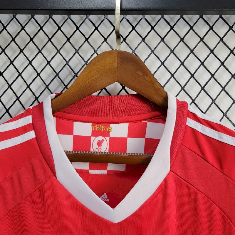 LIV 08-09 Home Champion League Edition Retro Jersey