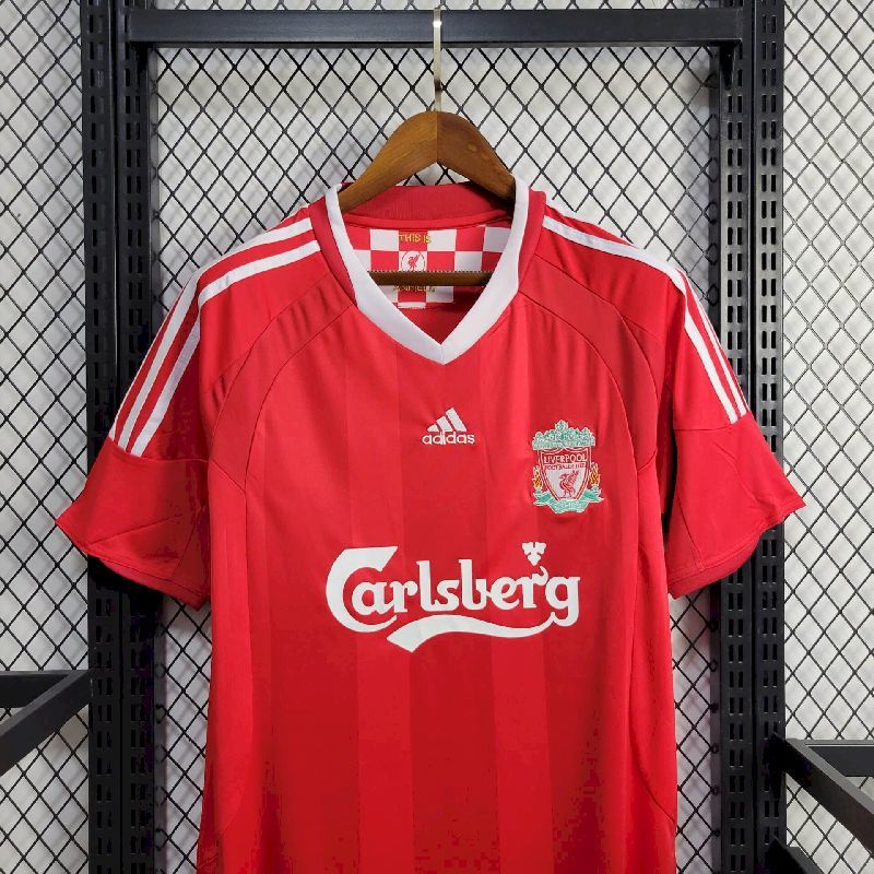 LIV 08-09 Home Champion League Edition Retro Jersey