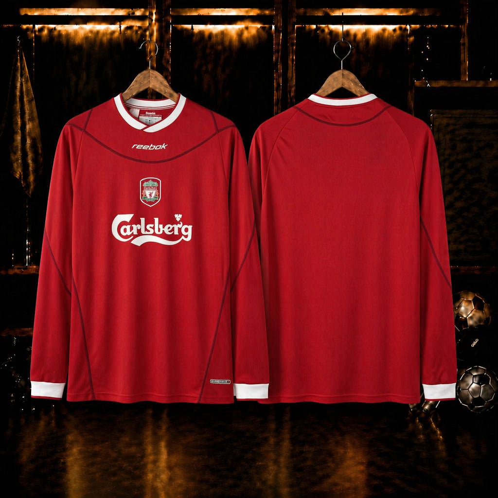 LIV 2002-04 Home Long Sleeve Retro Jersey
