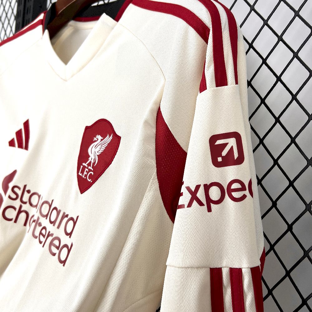 LIV 25-26 Away Long Sleeves Football Jersey