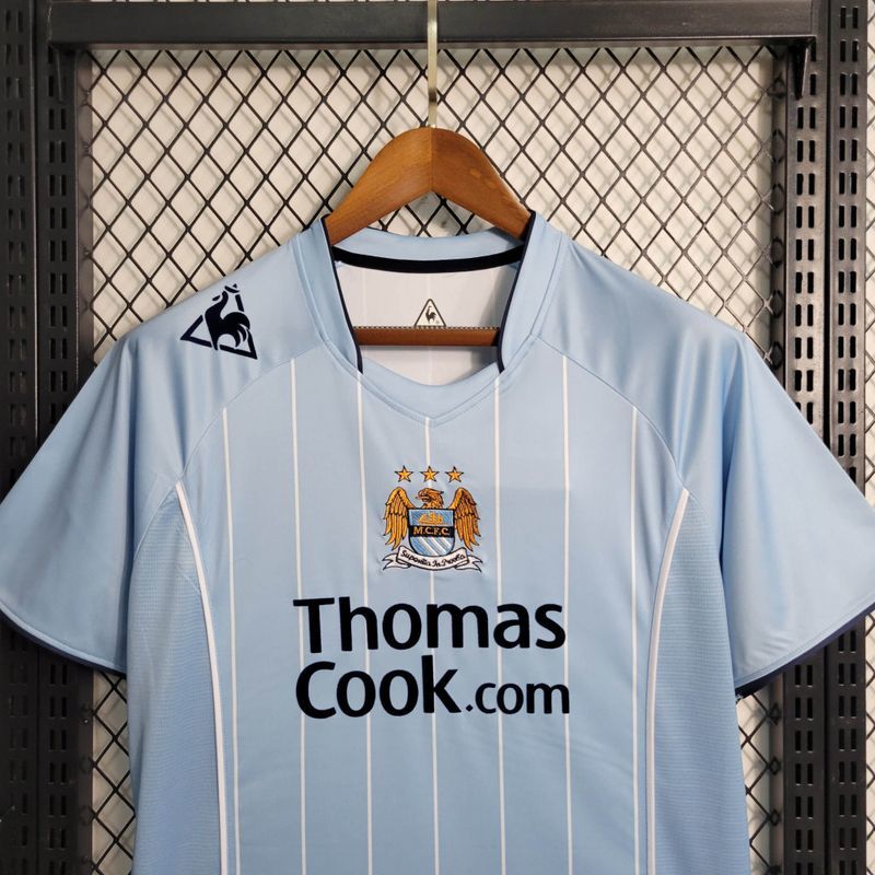 Manchester City 07-08 Home Retro Jersey
