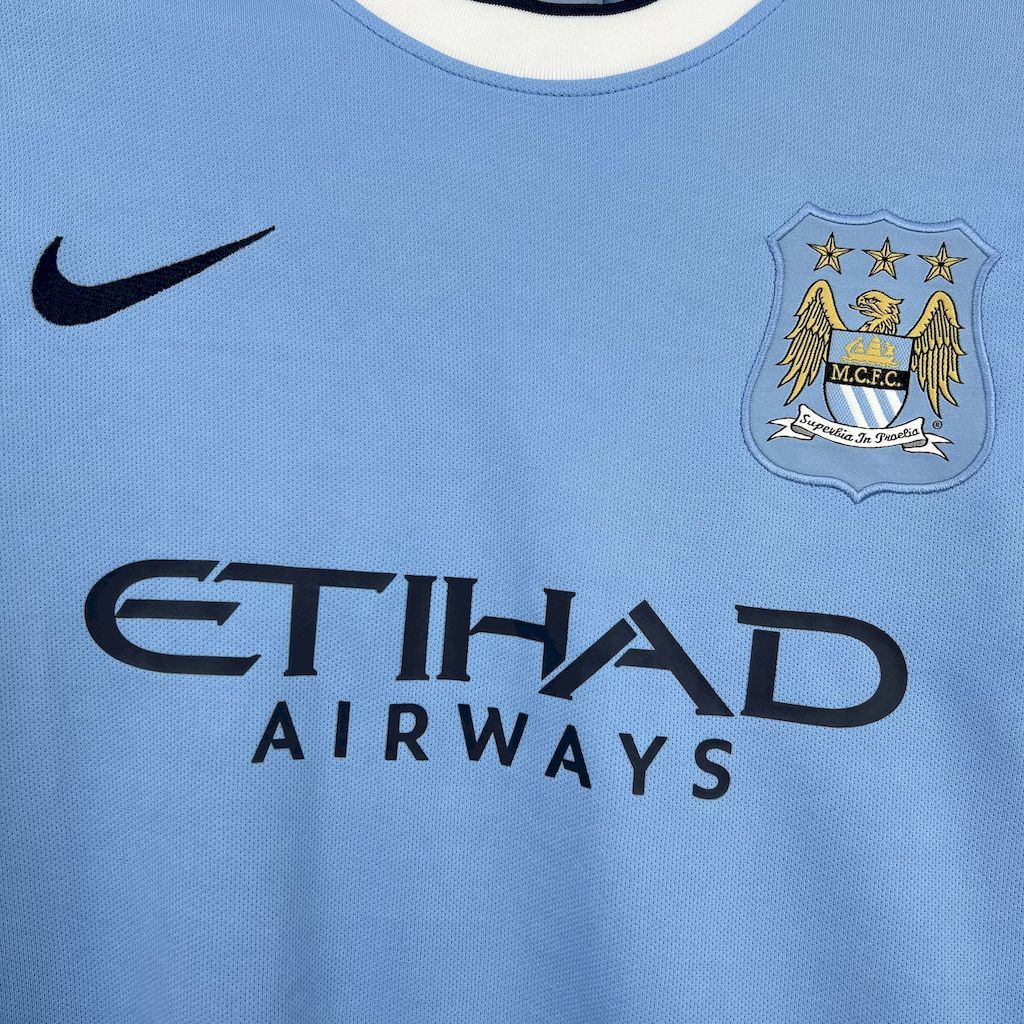 Manchester City 13-14 Home Retro Jersey