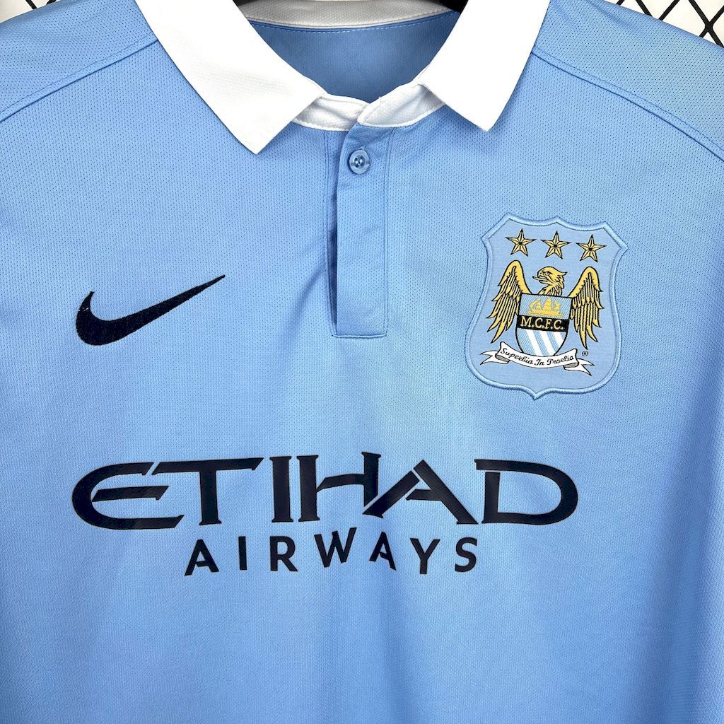 Manchester City 15-16 Home Retro Jersey