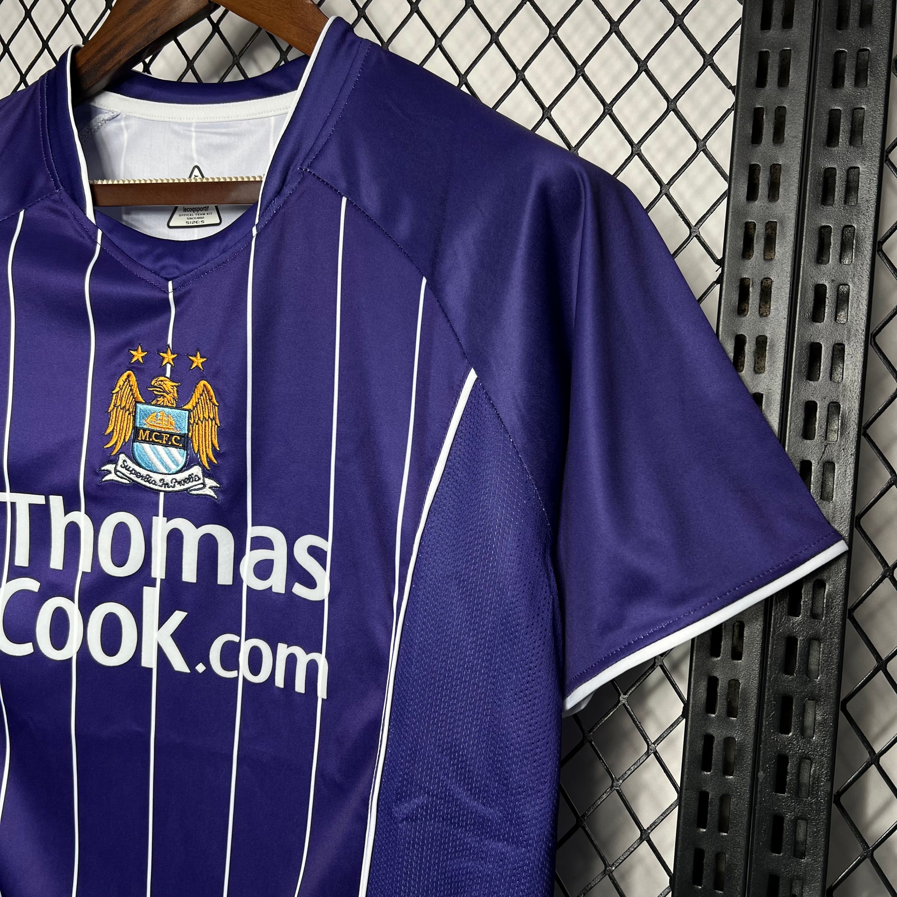Manchester City 2007-08 Away Retro Jersey