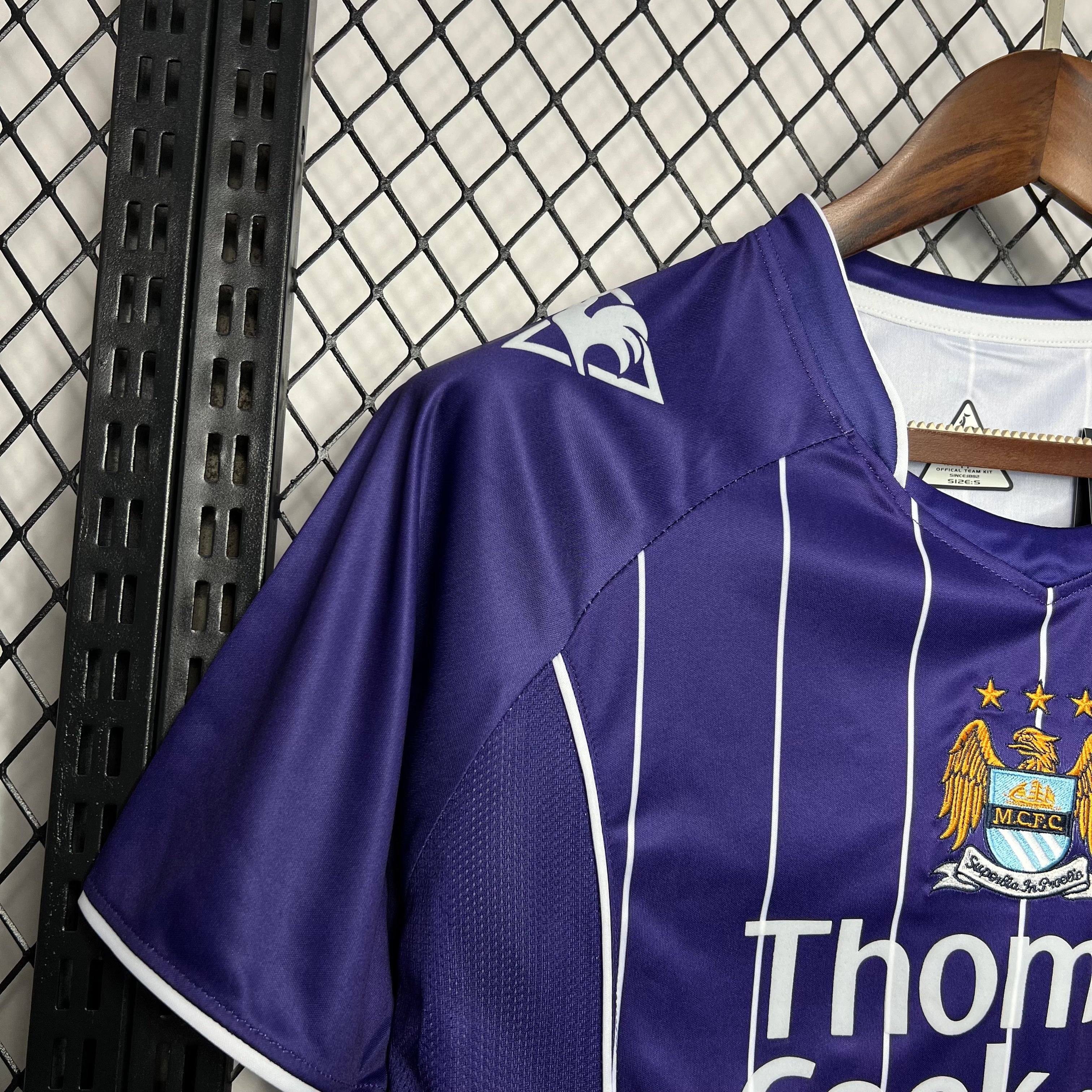 Manchester City 2007-08 Away Retro Jersey