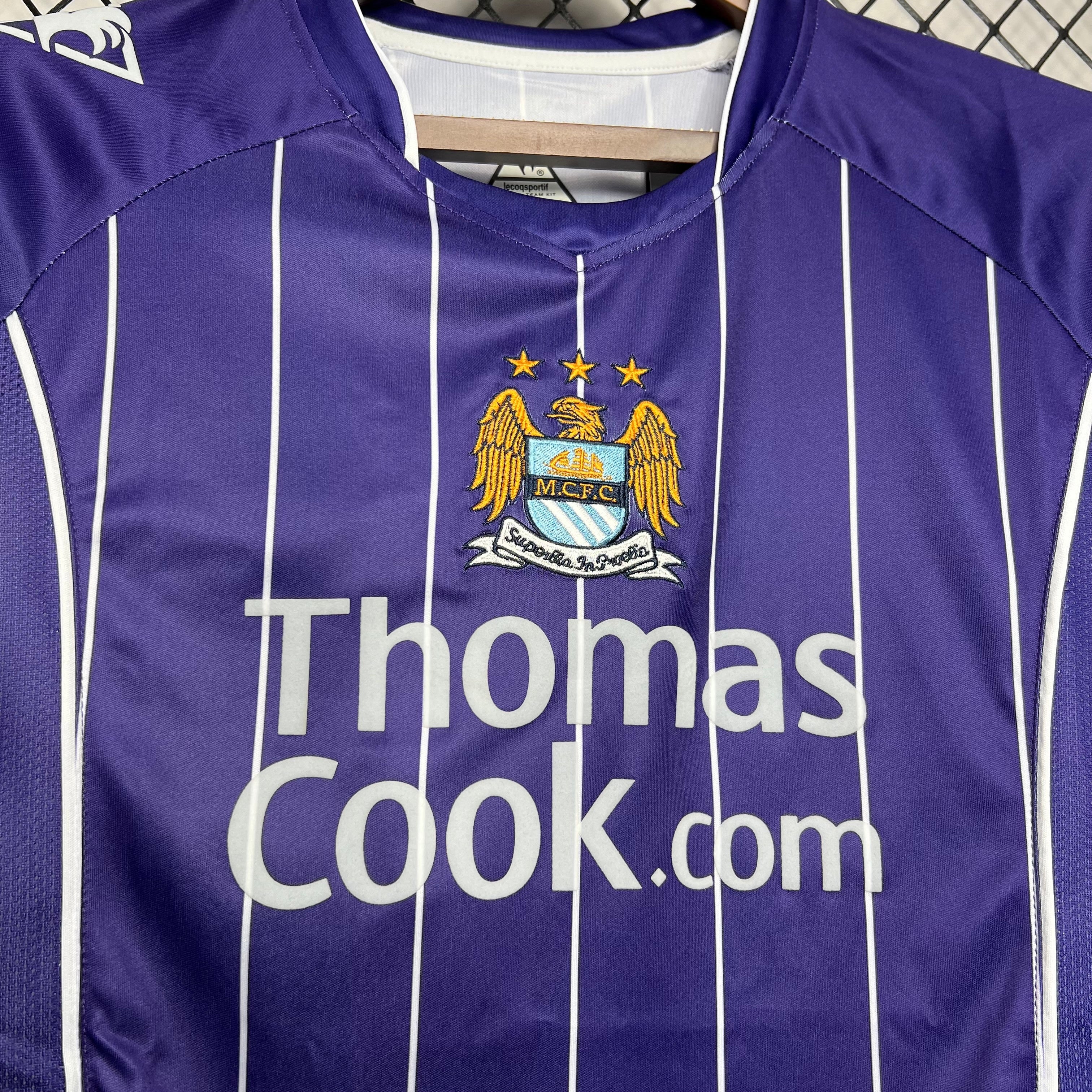 Manchester City 2007-08 Away Retro Jersey
