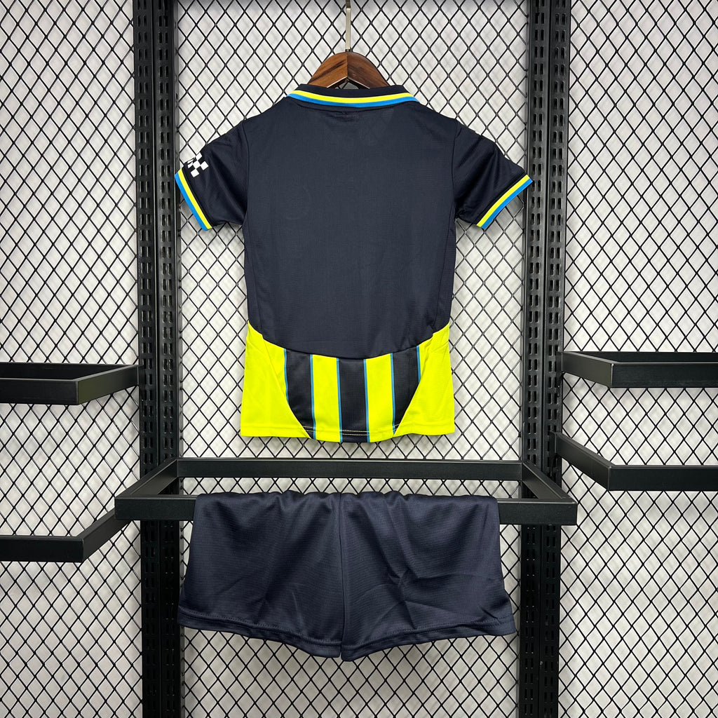 Manchester City 2024-25 Away Kids Kit