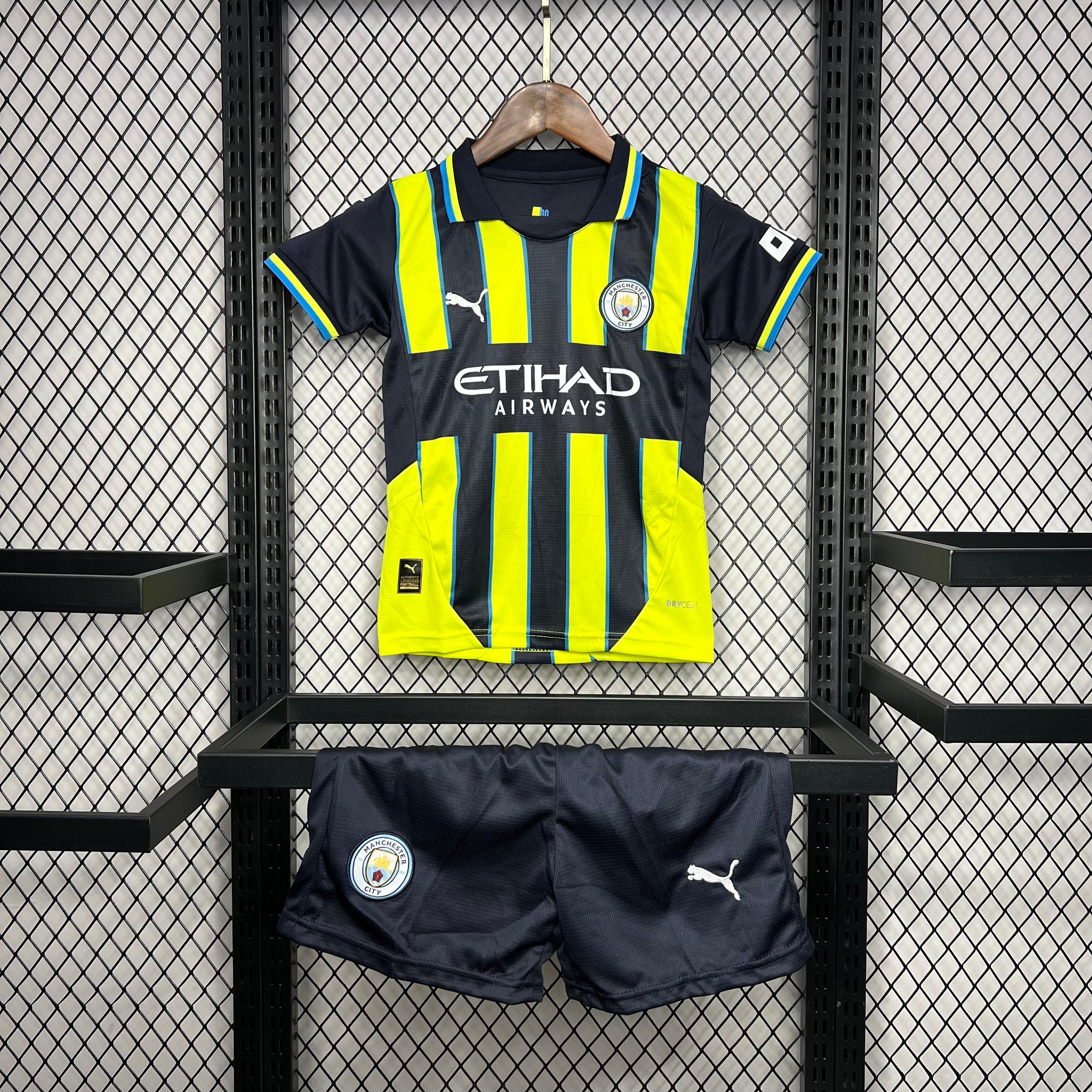 Manchester City 2024-25 Away Kids Kit
