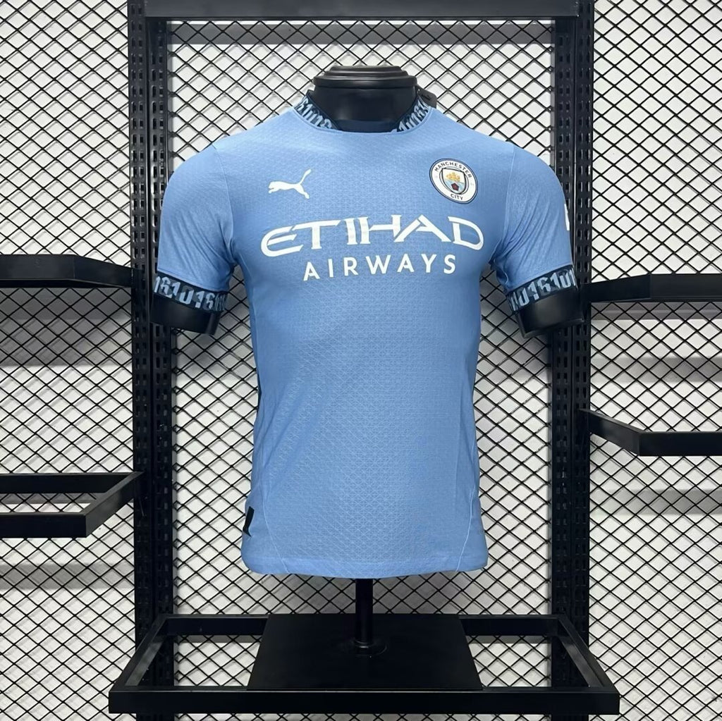 Manchester City 2024-25 Home Jersey Player Version