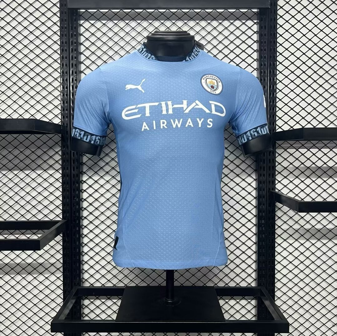Manchester City 2024-25 Home Jersey Player Version
