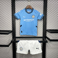 Manchester City 2024-25 Home Kids Kit