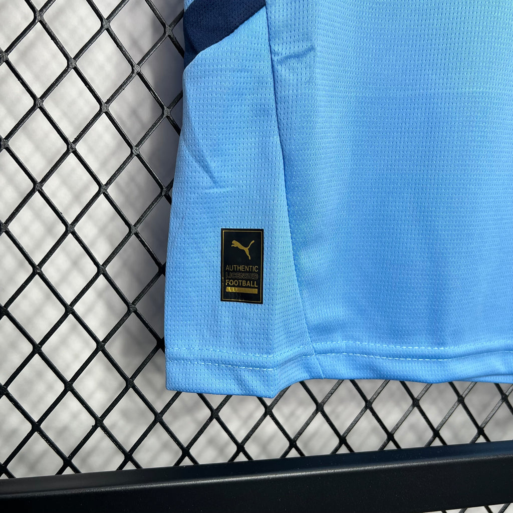 Manchester City 2024-25 Home Kids Kit