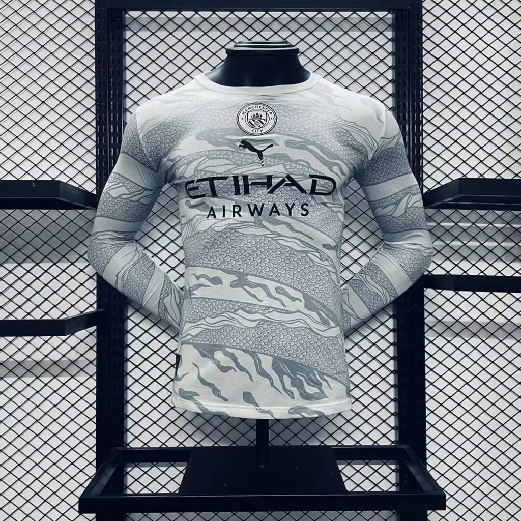 Manchester City 2024-25 Special Edition Long Sleeves Jersey Player