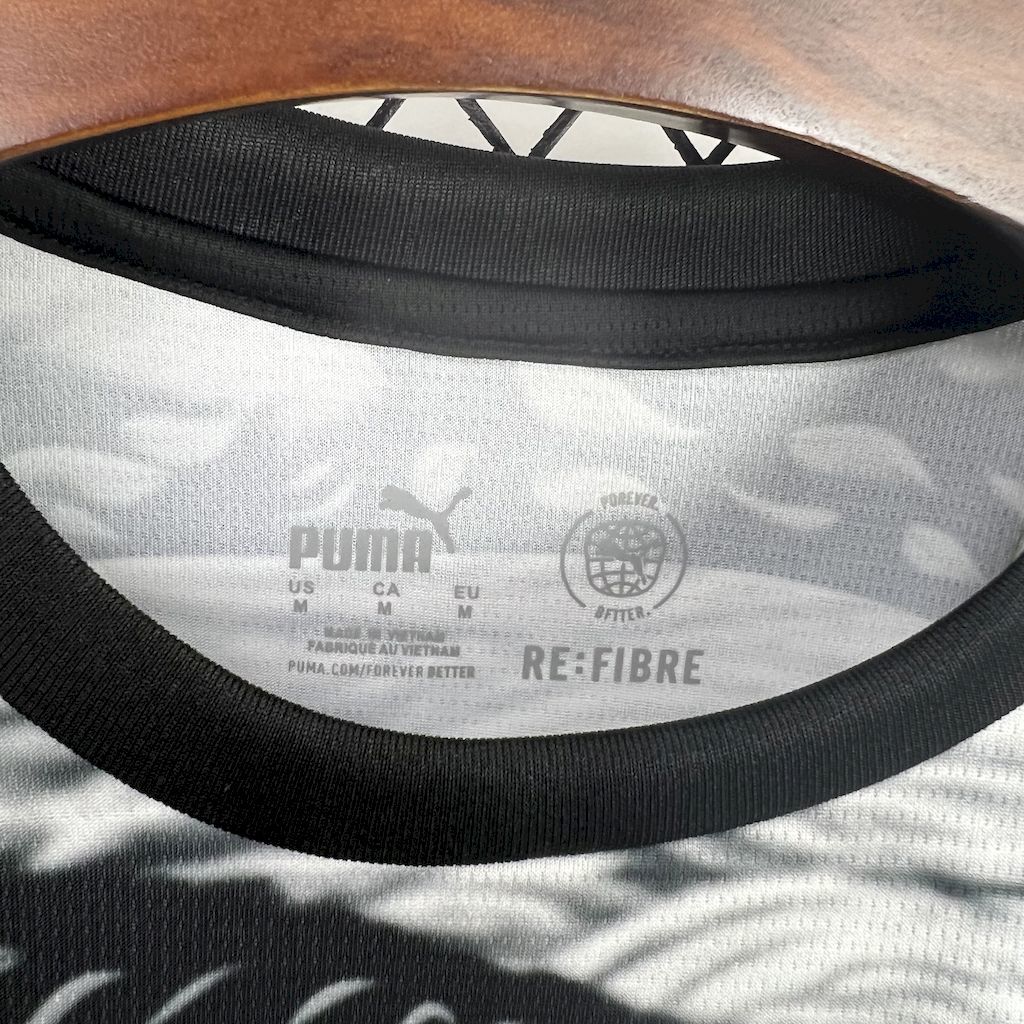 Manchester City 2025-26 Black And Gray Concept Version Jersey