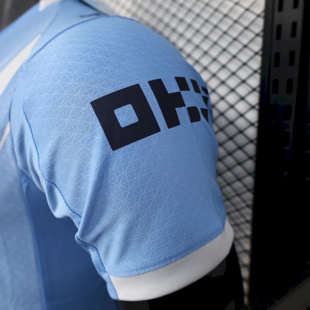 Manchester City 2025-26 Home Jersey Player Version