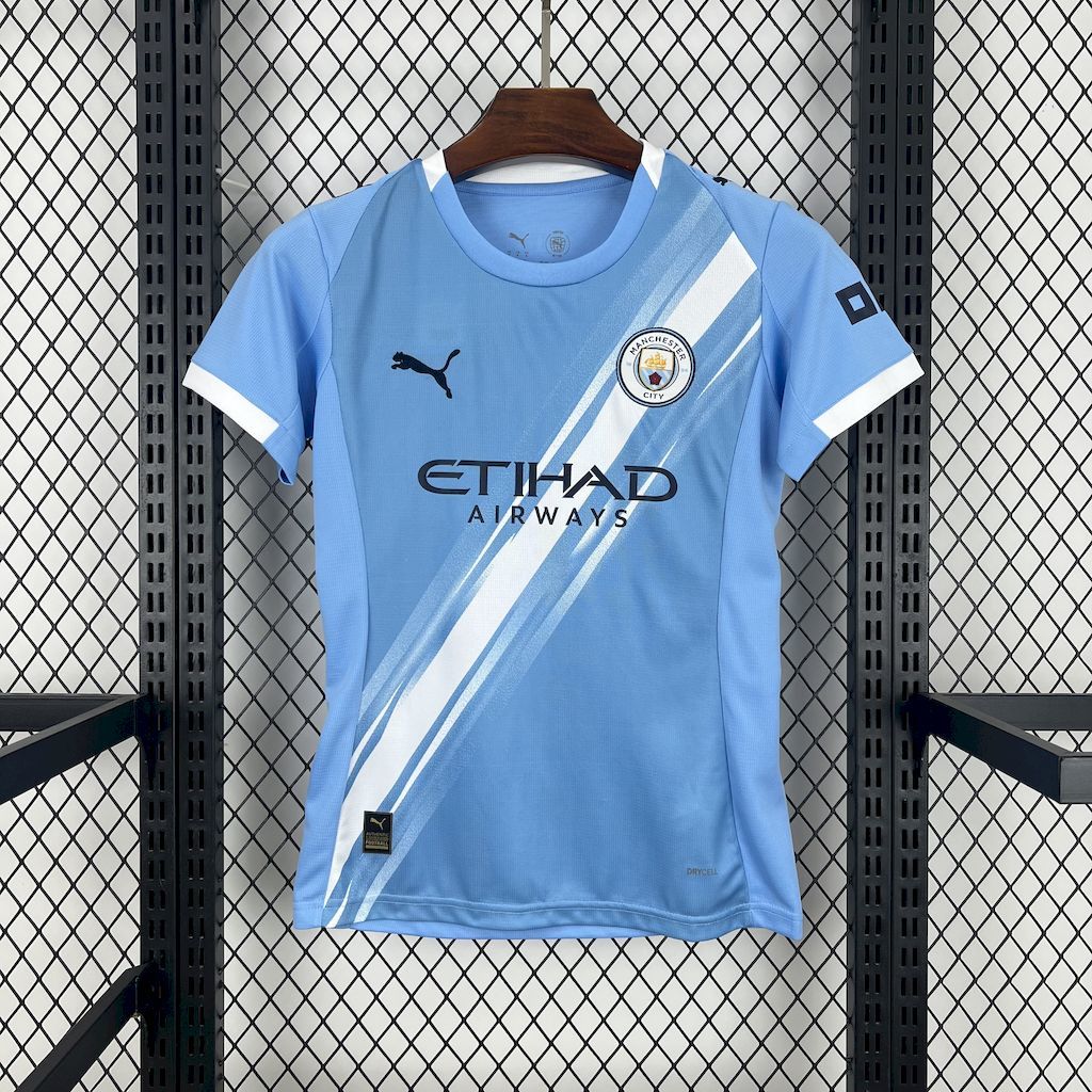 Manchester City 2025-26 Home Women's Football Jersey