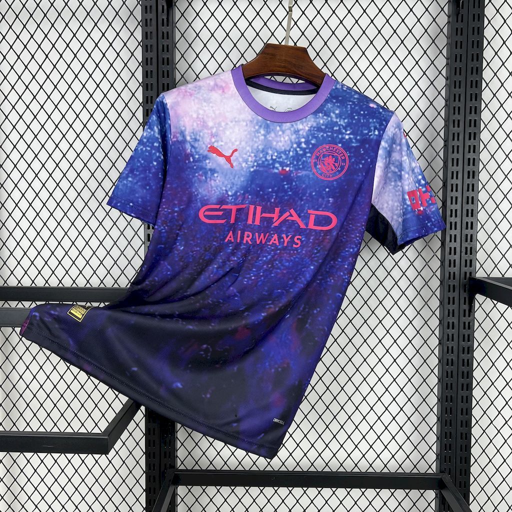Manchester City 2025-26 Purple Concept Version Jersey