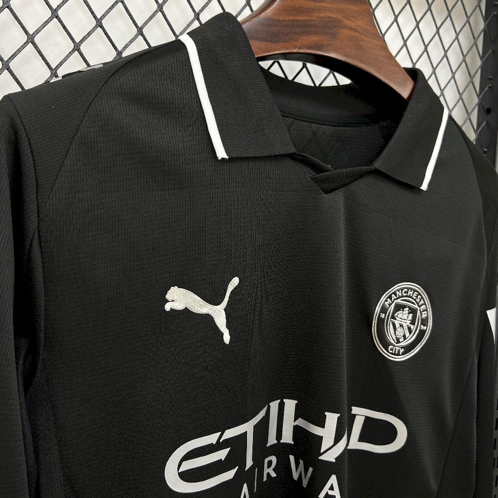 Manchester City 25-26 Away Long Sleeve Football Jersey