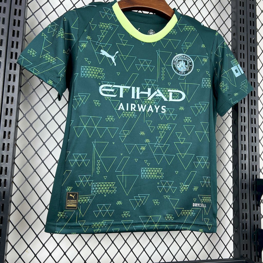 Manchester City 25-26 Fourth Kids Kit