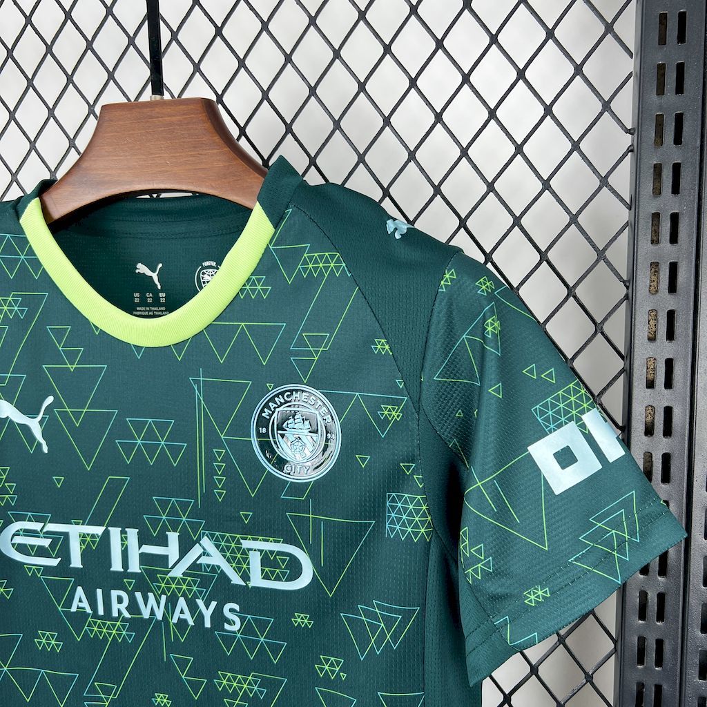 Manchester City 25-26 Fourth Kids Kit