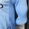 Manchester City 25-26 Home Long Sleeve Player Version