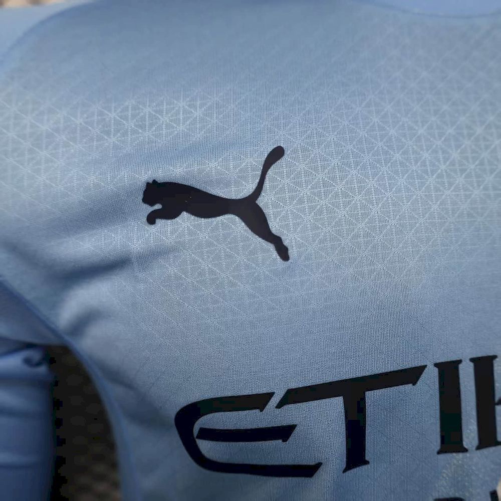 Manchester City 25-26 Home Long Sleeve Player Version